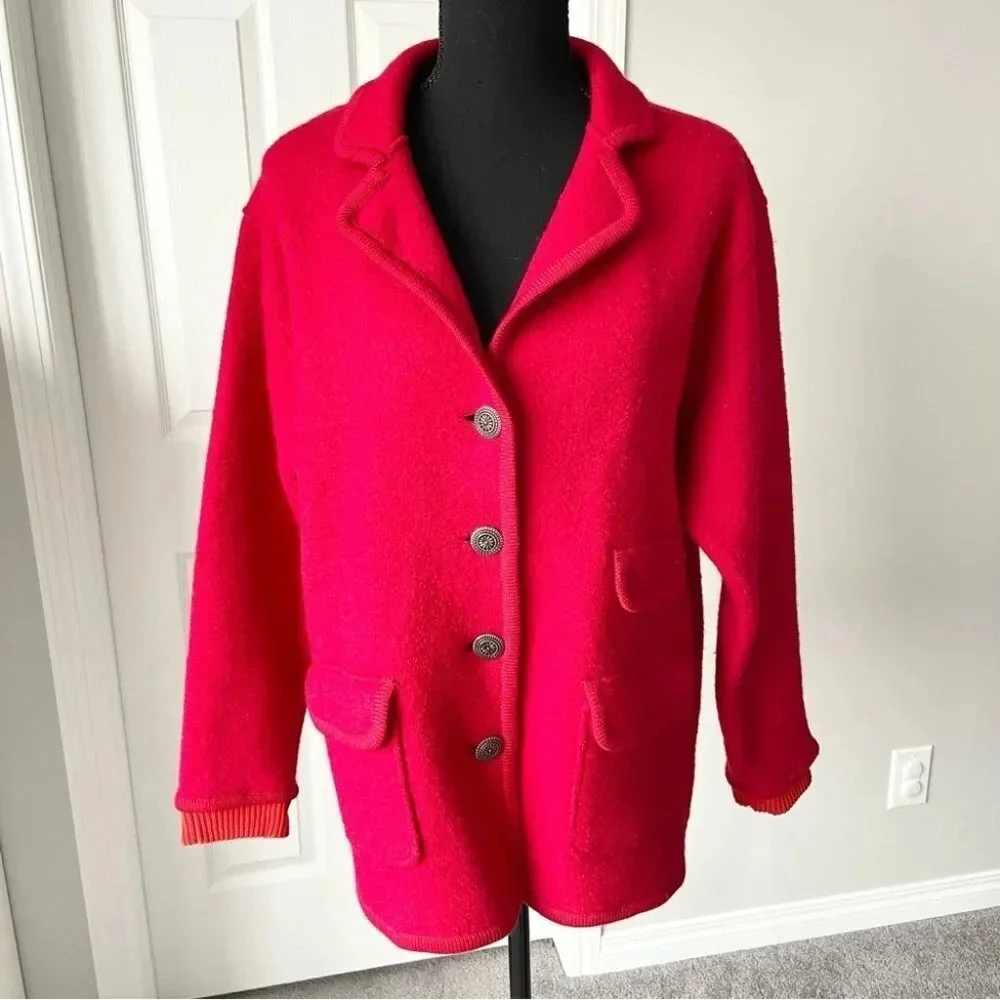 Vintage RINO ROSSI Pure Wool Jacket - Picture 1 of 15